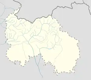 Galuanta is located in South Ossetia