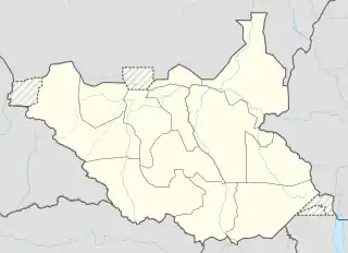 Source Yubu is located in South Sudan