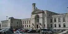 The south wing of the civic centre, containing mostly council offices