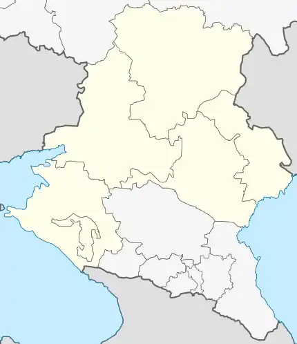 2008 Russian Second Division is located in Southern Federal District