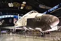 Discovery on display at Udvar-Hazy Center in Virginia