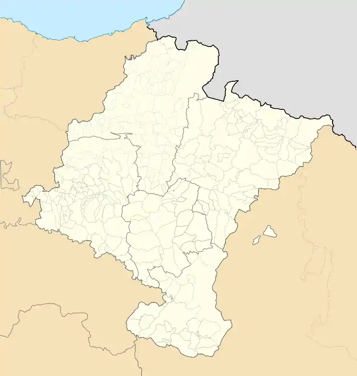 Luzaide/Valcarlos is located in Navarre