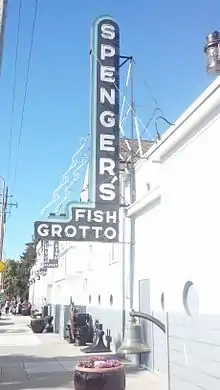 Sign in front of restaurant (2013)