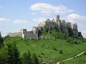 Spiš Castle (German: Zipser Burg)