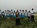 Winners of a football match