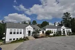 Town offices and library