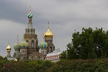 The church from the park