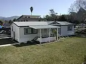 Saint Anne's parish rectory in 2008 facing Foothill, Blvd.