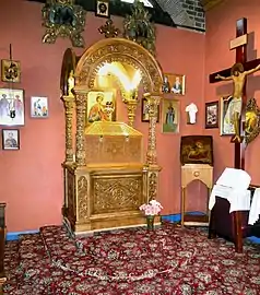 The Shrine of St Edward in the Church of St. Edward the Martyr, Brookwood.