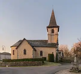 The church in Saint-Hilaire