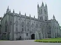 St. Paul's CNI Cathedral, Calcutta is one of the finest examples of Gothic Revival architecture in India.