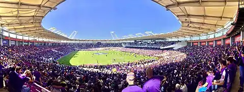 The municipal Stadium (capacity: 33,150)