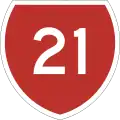 State Highway 20 marker