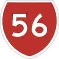 State Highway 56 shield}}