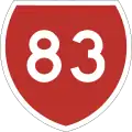 State Highway 83 shield}}