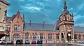 Oudenaarde railway station in Bevere