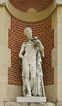 Statue at the Palace of Fontainebleau