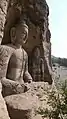 Statue at the Yungang Grottoes