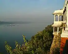 Narmada from the Ahilya Fort, Maheshwar