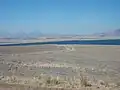 The earth wall on the eastern side of the Sterkfontein Dam