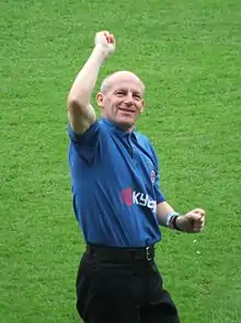 Steve Cappell celebrating