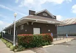 Defunct train station in Stilwell