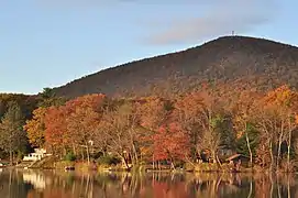 Stissing Mountain and pond