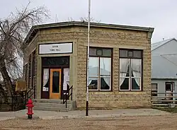 The Dixon Town Hall, located at B Street and North 3rd Street.