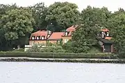 Nedre Manilla, Djurgården, seen from Stockholm harbour, summer 2009