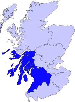 Strathclyde within Scotland