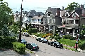 Street in Shadyside, 2001