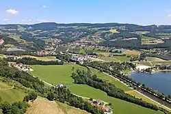 Aerial view of Stubenberg