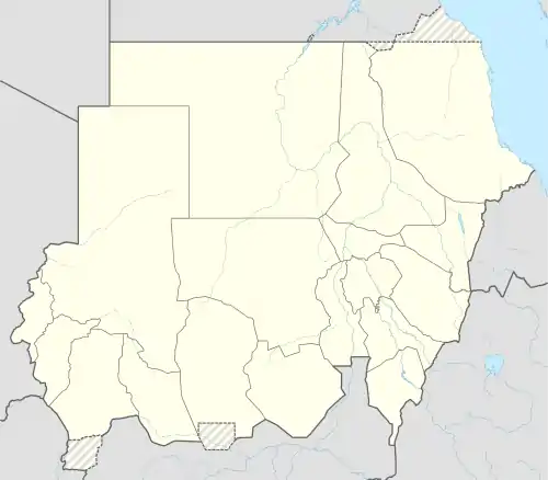 Hosh Bannaga is located in Sudan