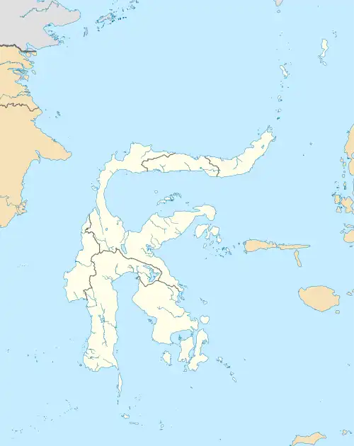 Gorontalo is located in Sulawesi