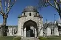 Süleymaniye Mosque entrance to garden from west