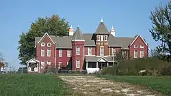 Sullivan County Poor Home, east of the city of Sullivan