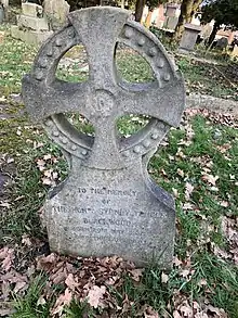 Gravestone of Sydney Temple Blackwood