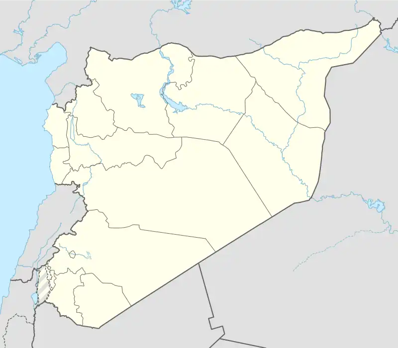 Al-Kafr is located in Syria