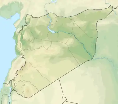 Al-Rastan Dam is located in Syria