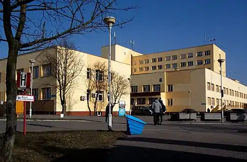 View of "Jan Biziel" University Hospital Nr.2 in Bydgoszcz