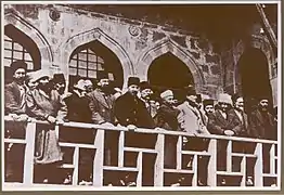 Balcony of the old TBMM