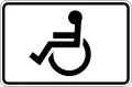 Disabled parking