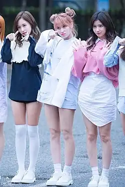 MiSaMo in 2016
* (From left to right: Mina, Momo, and Sana)