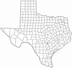 Location of Geronimo, Texas