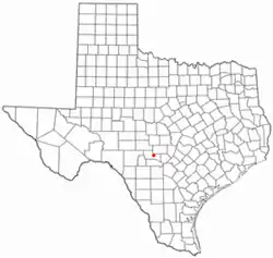 Location of Ingram, Texas