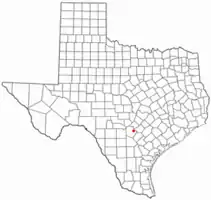 Location of Windcrest, Texas