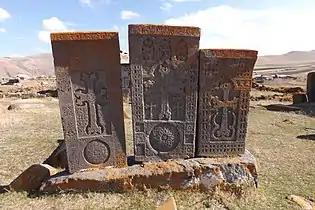 Khachkars in Ayrk