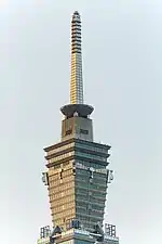 Tip of Taipei 101