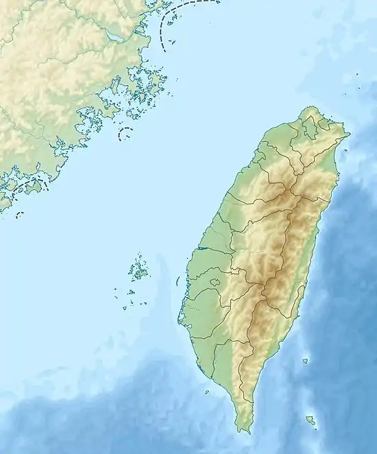 1951 East Rift Valley earthquakes is located in Taiwan