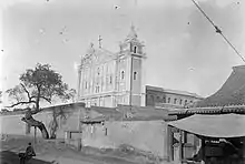 The cathedral and its surroundings in 1907, photographed by Édouard Chavannes